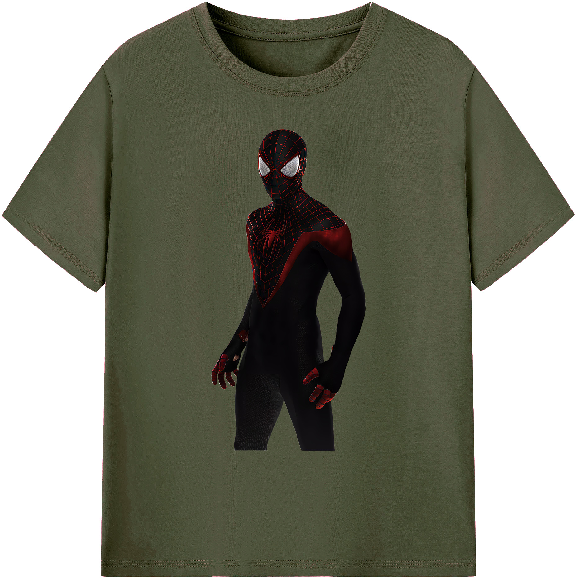 （画像用） Spider Man スパイダーマン 綿100％ メンズ半袖Tシャツ｜肌触りやわらか＆通気性